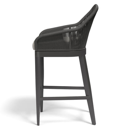 Sunset West Milano Barstool in Echo Ash w/ Self Welt — View 10