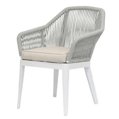 Sunset West Miami Dining Chair in Echo Ash w/ Self Welt — View 7