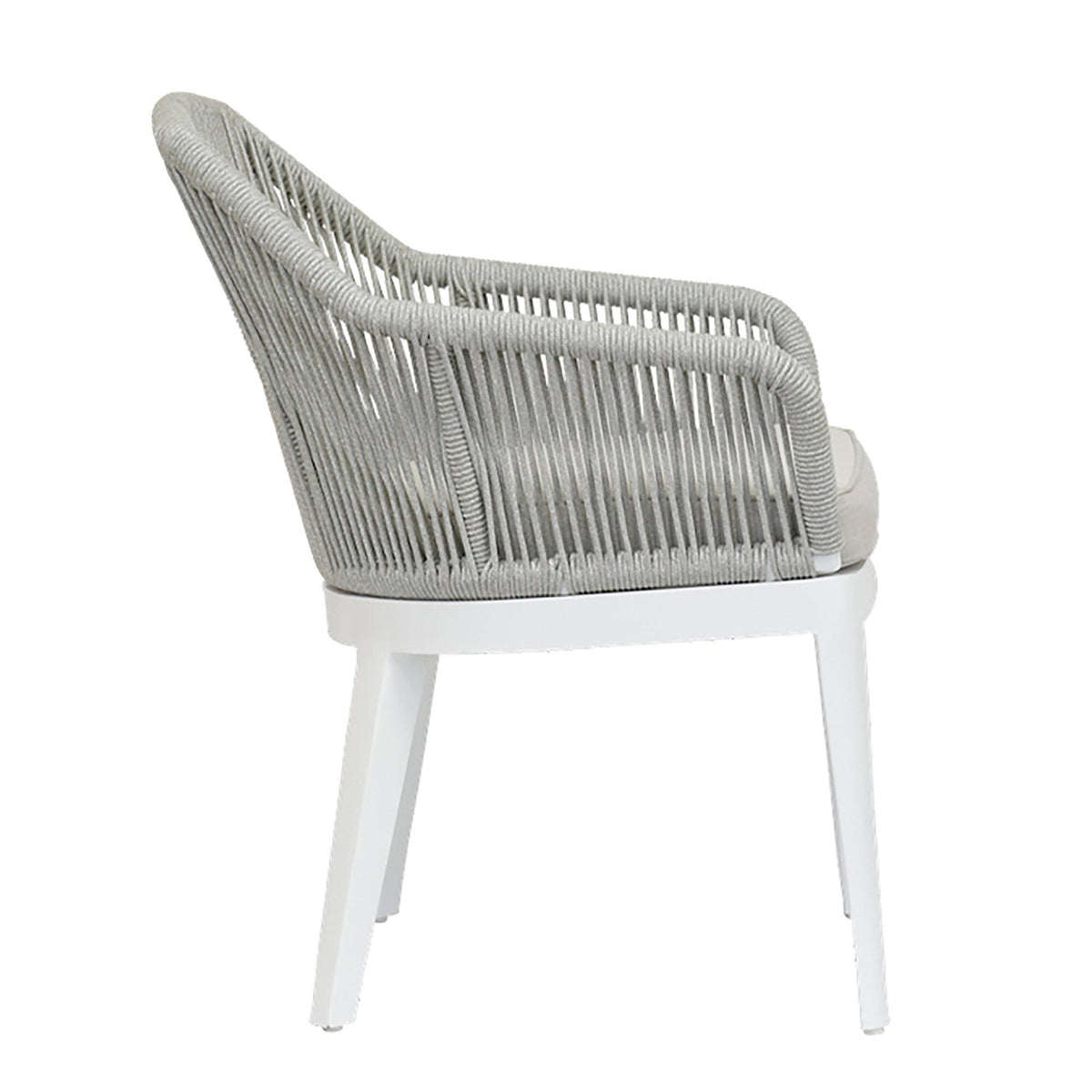 Sunset West Miami Dining Chair in Echo Ash w/ Self Welt — View 9