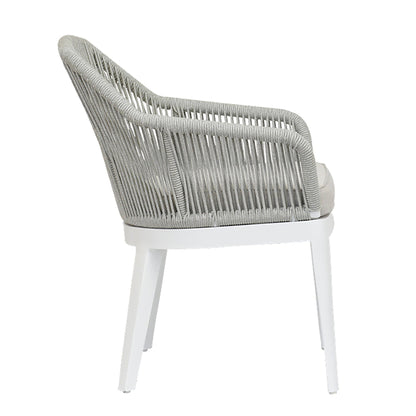 Sunset West Miami Dining Chair in Echo Ash w/ Self Welt — View 9