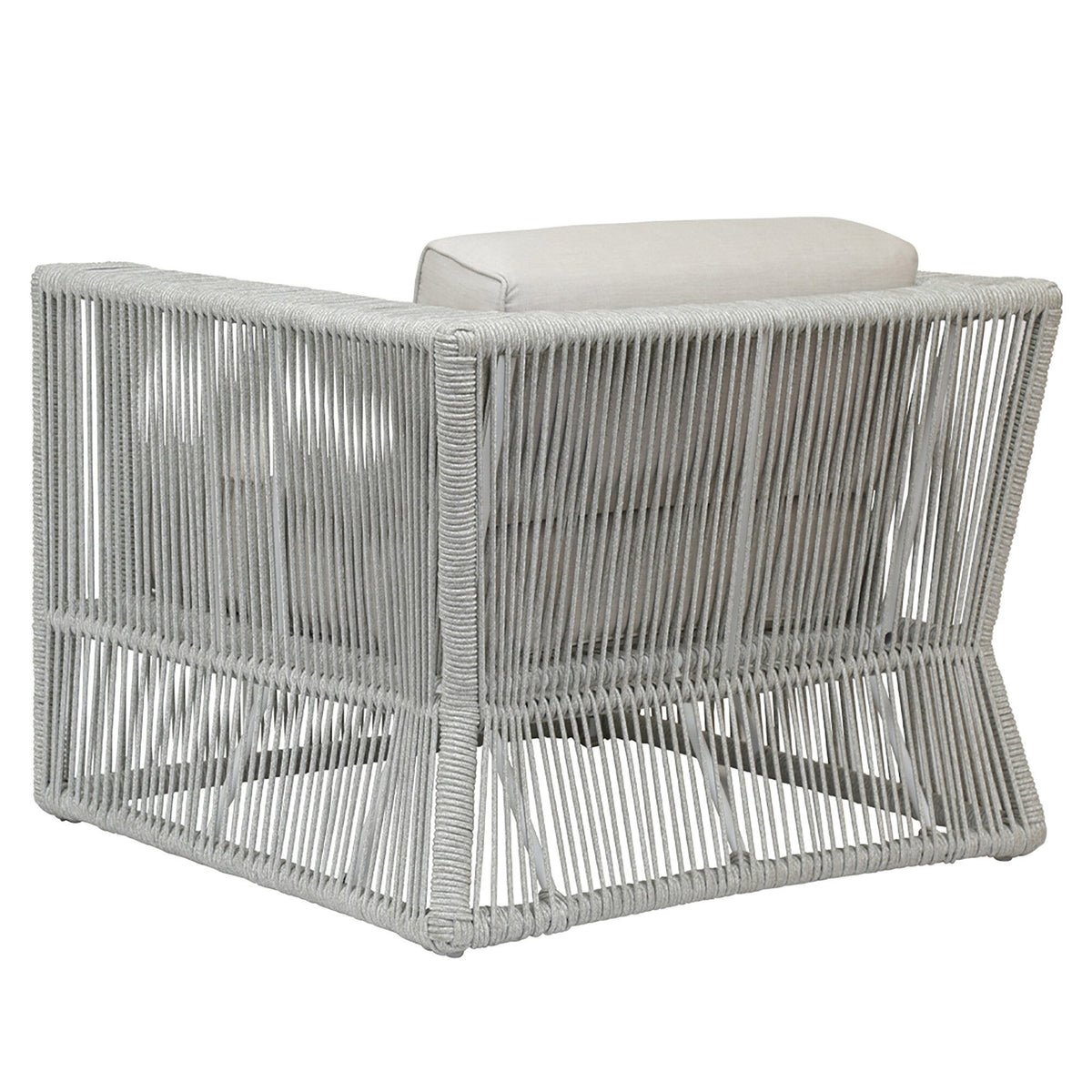 Sunset West Miami Club Chair in Echo Ash w/ Self Welt — View 16