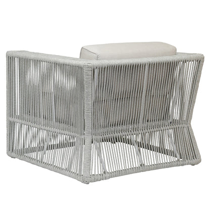 Sunset West Miami Club Chair in Echo Ash w/ Self Welt — View 16