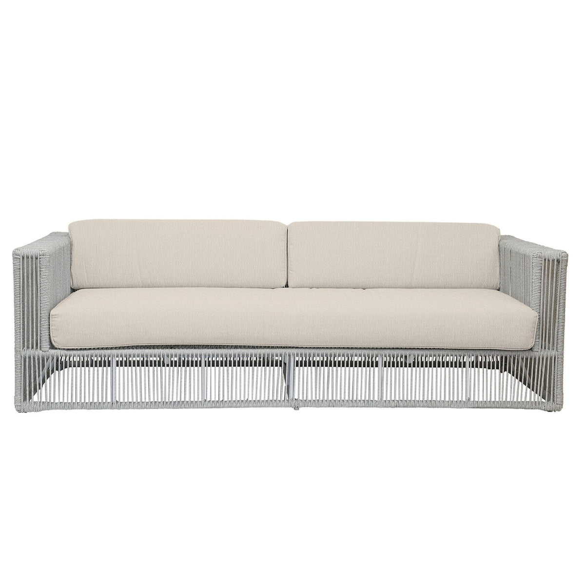 Sunset West Miami Sofa in Echo Ash w/ Self Welt — View 12