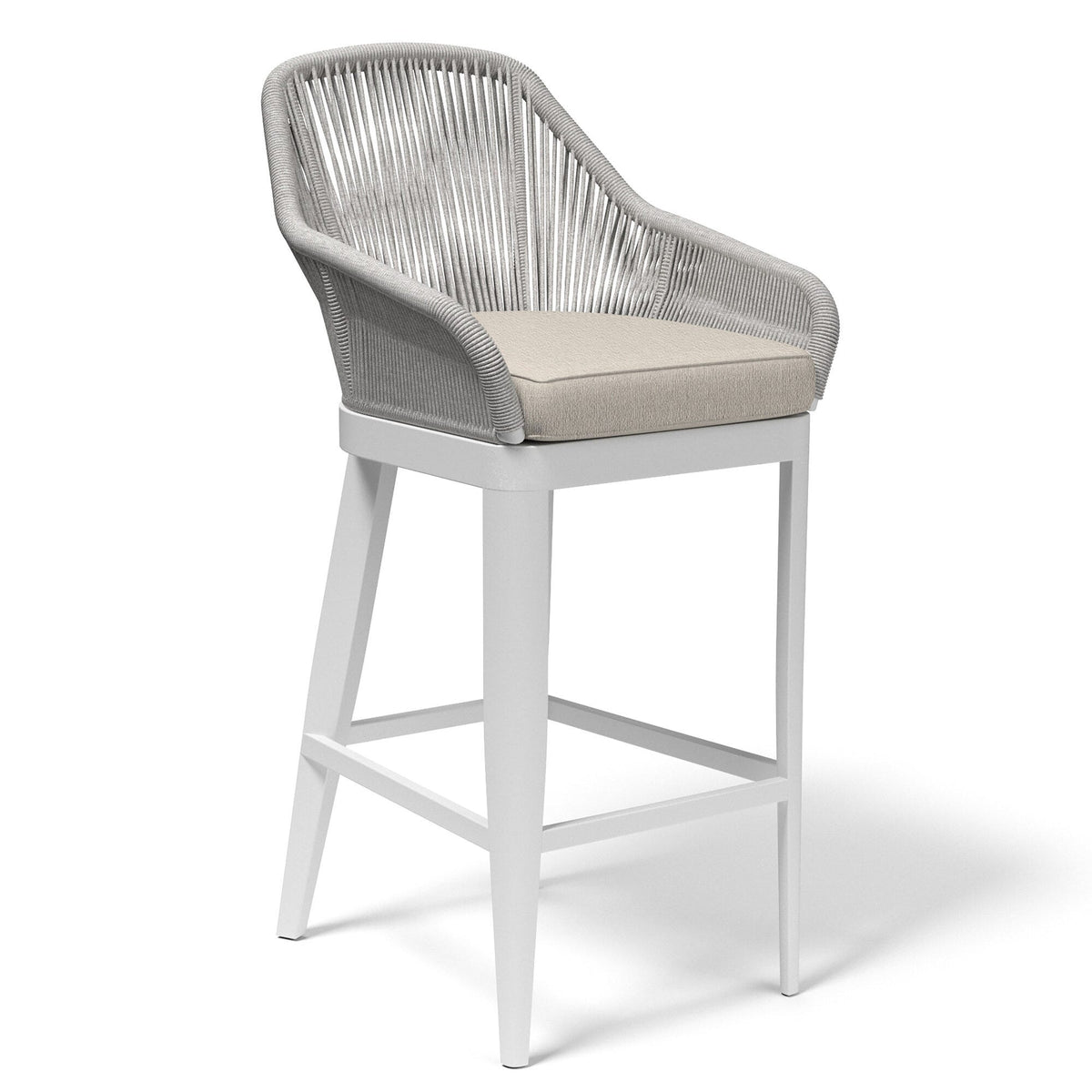 Sunset West Miami Barstool in Echo Ash w/ Self Welt — View 3