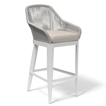 Sunset West Miami Barstool in Echo Ash w/ Self Welt — View 3