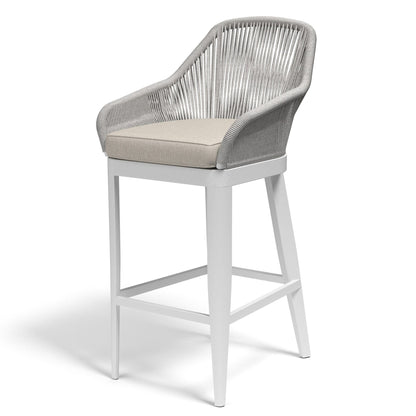 Sunset West Miami Barstool in Echo Ash w/ Self Welt — View 4