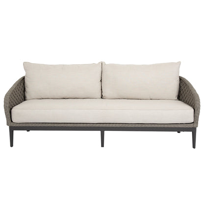 Sunset West Marbella Sofa in Echo Ash w/ Self Welt — View 6