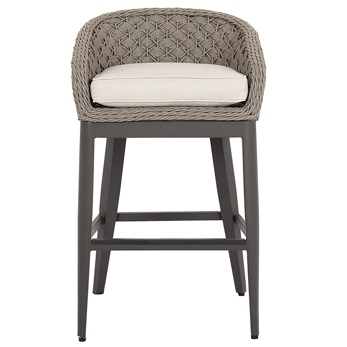 Sunset West Marbella Barstool in Echo Ash w/ Self Welt — View 5