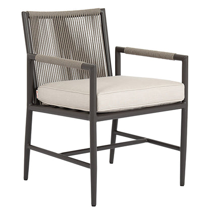 Sunset West Pietra Dining Chair in Echo Ash, No Welt — View 4
