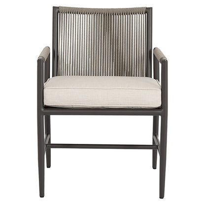 Sunset West Pietra Dining Chair in Echo Ash, No Welt — View 6
