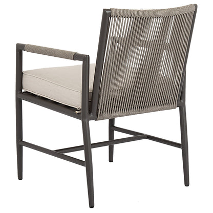 Sunset West Pietra Dining Chair in Echo Ash, No Welt — View 5
