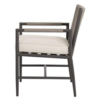 Sunset West Pietra Dining Chair in Echo Ash, No Welt — View 7