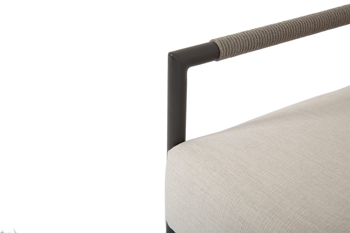 Sunset West Pietra Club Chair in Echo Ash, No Welt — View 5