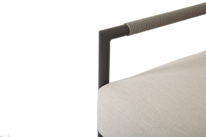 Sunset West Pietra Club Chair in Echo Ash, No Welt — View 5