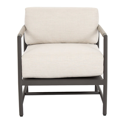 Sunset West Pietra Club Chair in Echo Ash, No Welt — View 8