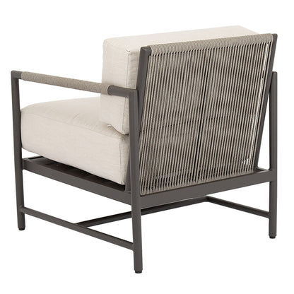 Sunset West Pietra Club Chair in Echo Ash, No Welt — View 7