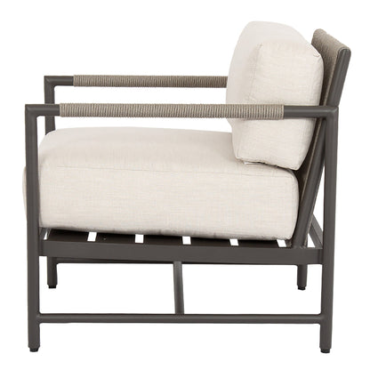 Sunset West Pietra Club Chair in Echo Ash, No Welt — View 9
