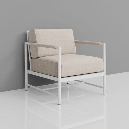Sunset West Sabbia Club Chair in Echo Ash, No Welt — View 4