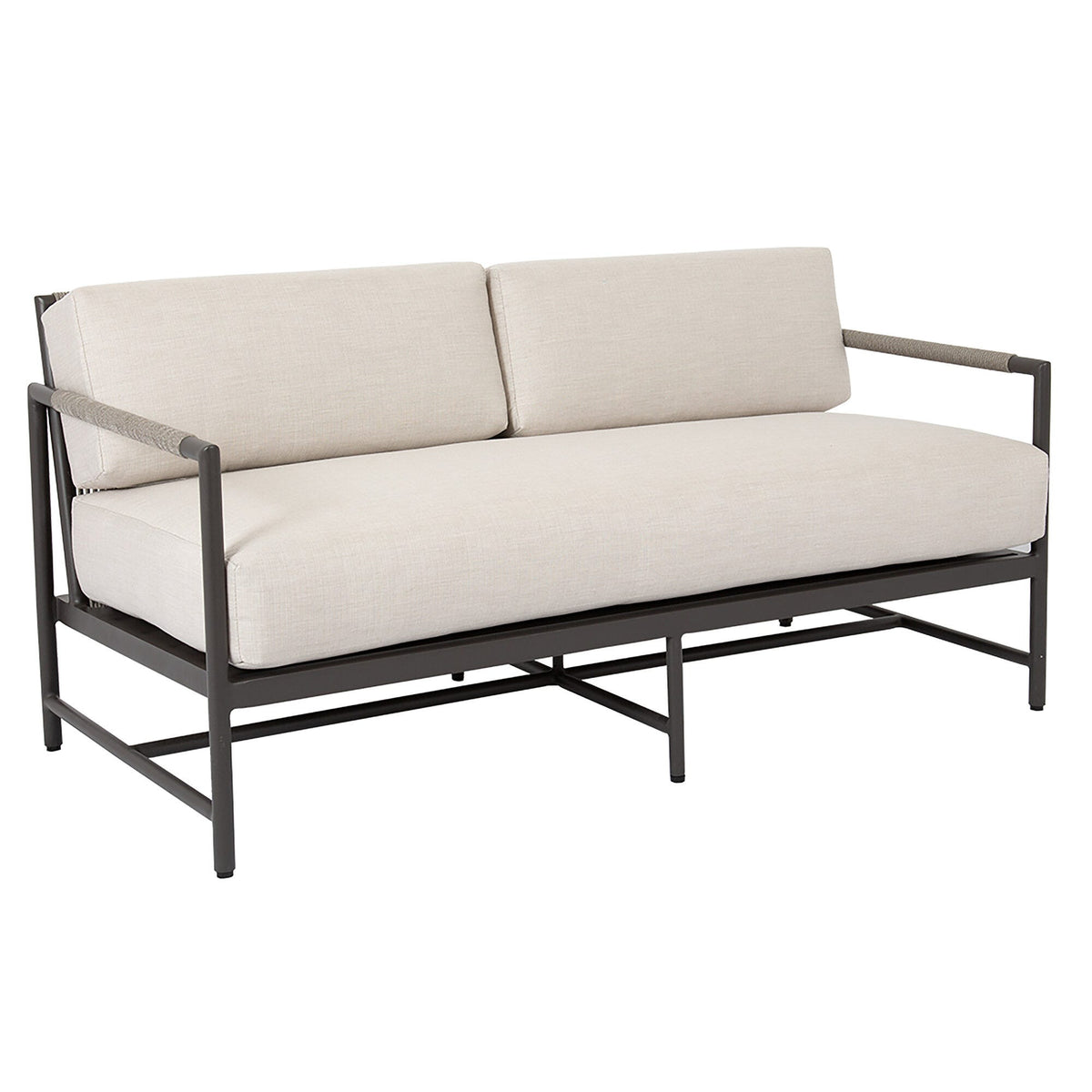 Sunset West Pietra Loveseat in Echo Ash, No Welt — View 6