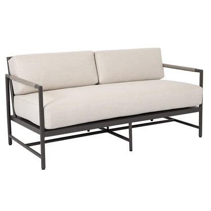Sunset West Pietra Loveseat in Echo Ash, No Welt — View 6