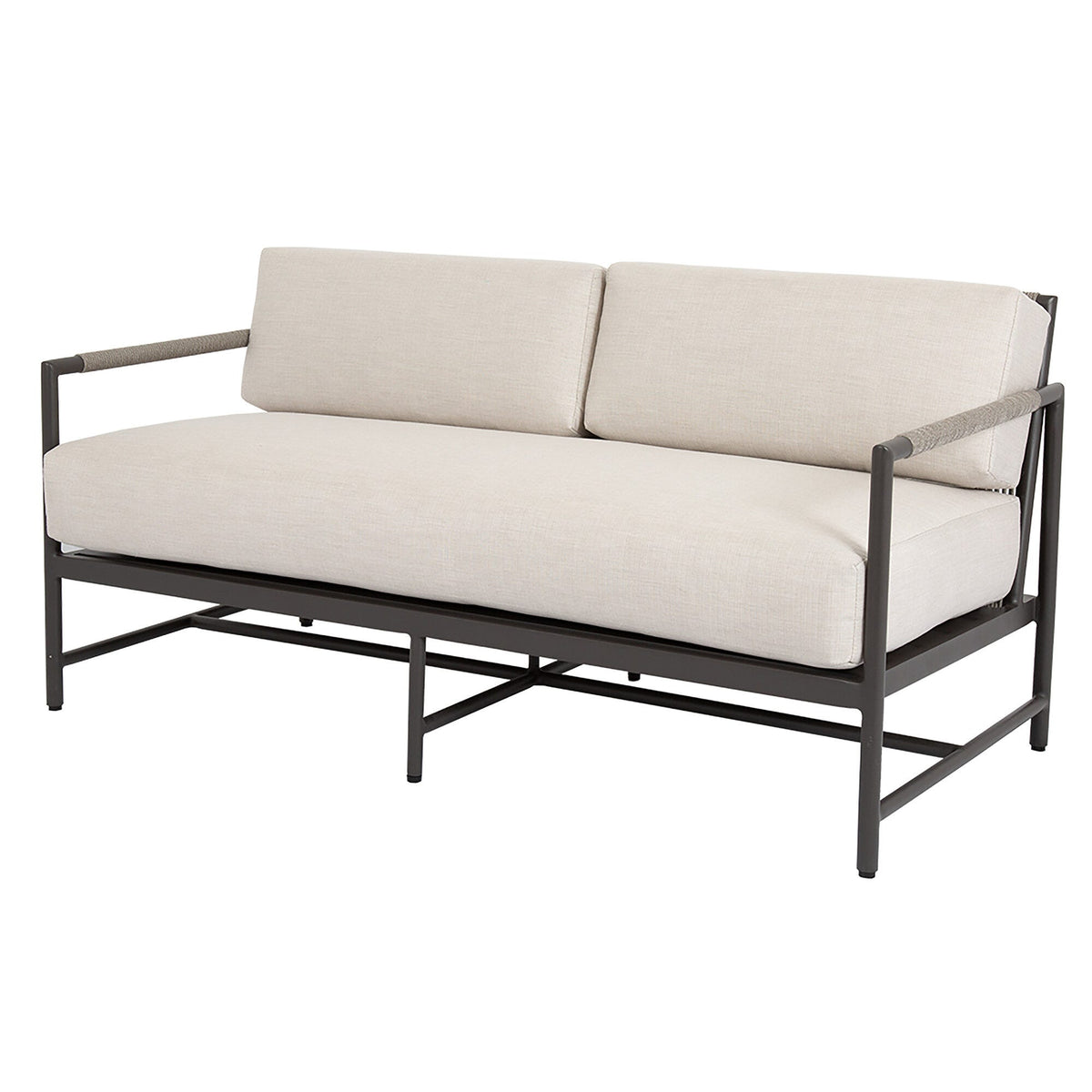 Sunset West Pietra Loveseat in Echo Ash, No Welt — View 7