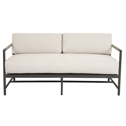 Sunset West Pietra Loveseat in Echo Ash, No Welt — View 9