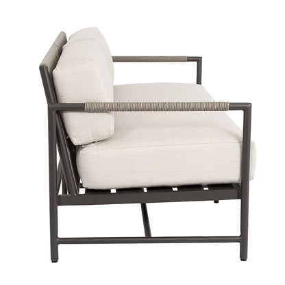 Sunset West Pietra Loveseat in Echo Ash, No Welt — View 11