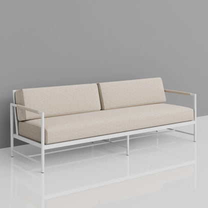 Sunset West Sabbia Sofa in Echo Ash, No Welt — View 3