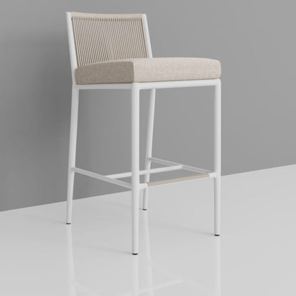 Sunset West Sabbia Barstool in Echo Ash, No Welt — View 3