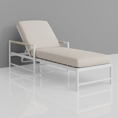 Sunset West Sabbia Chaise in Echo Ash, No Welt — View 3