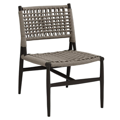 Sunset West Grigio Armless Dining — View 3