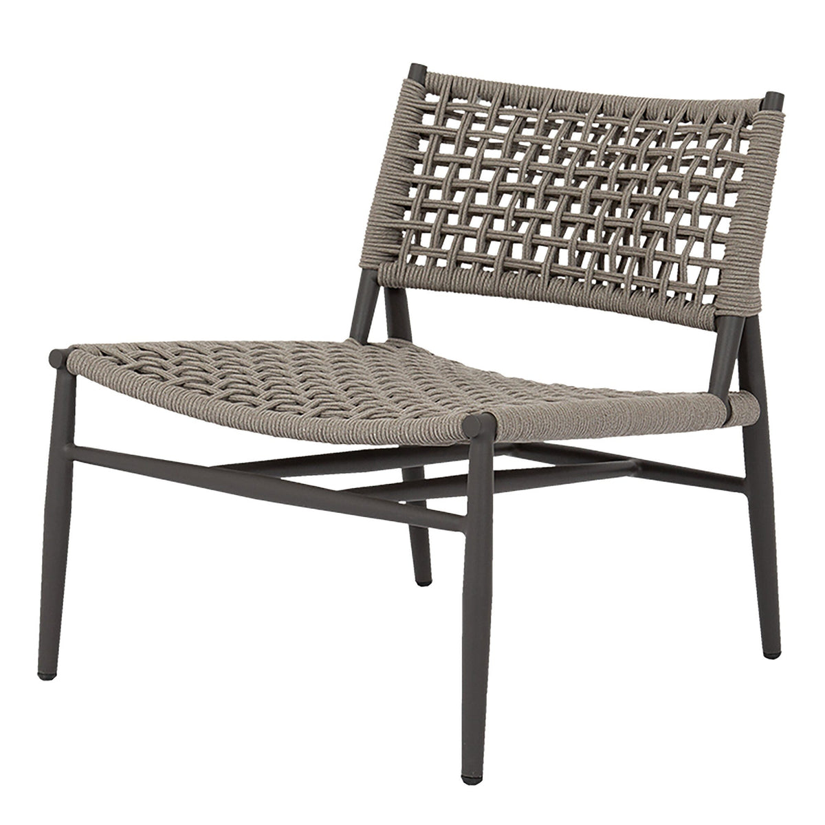 Sunset West Grigio Cushionless Accent Chair — View 5