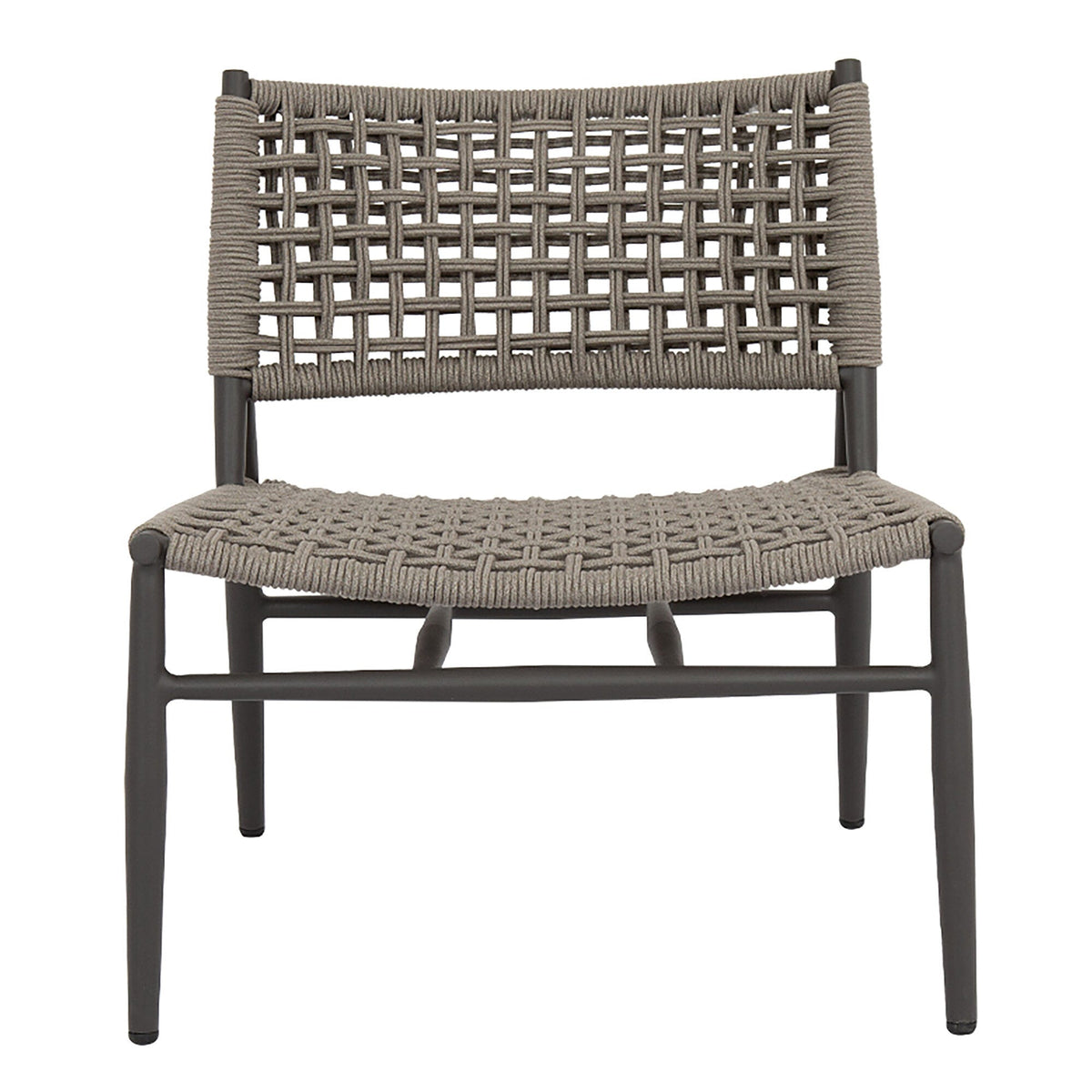 Sunset West Grigio Cushionless Accent Chair — View 7