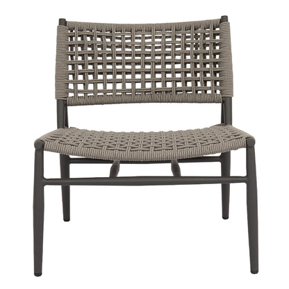 Sunset West Grigio Cushionless Accent Chair — View 7