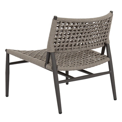Sunset West Grigio Cushionless Accent Chair — View 8