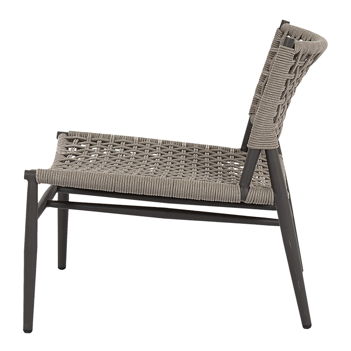 Sunset West Grigio Cushionless Accent Chair — View 9