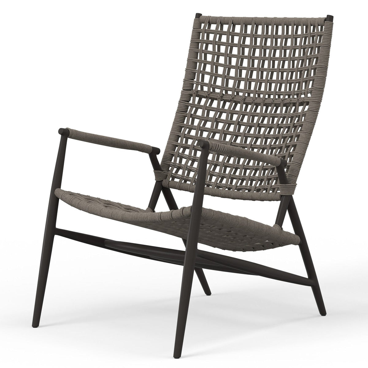 Sunset West Grigio Highback Chair — View 3