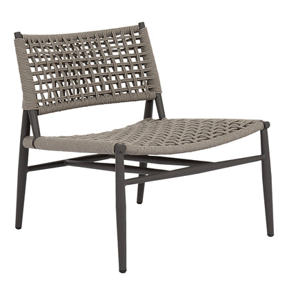 Sunset West Grigio Cushionless Accent Chair — View 4