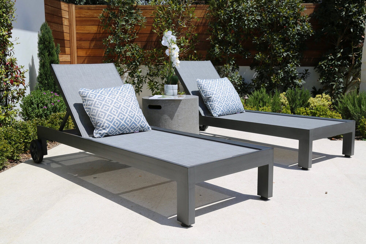 Sunset West Redondo Adjustable Sling Chaise — View 4