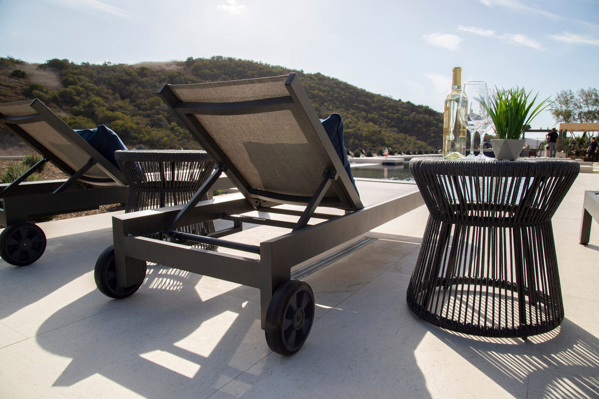Sunset West Redondo Adjustable Sling Chaise — View 6
