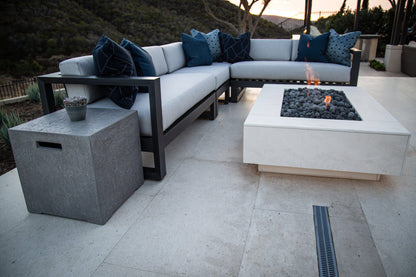 Sunset West Redondo Sectional in Cast Silver, No Welt — View 7