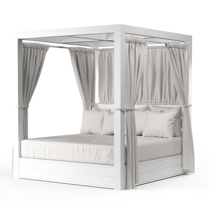 Sunset West Newport Resort King Daybed in Cast Silver, No Welt — View 8