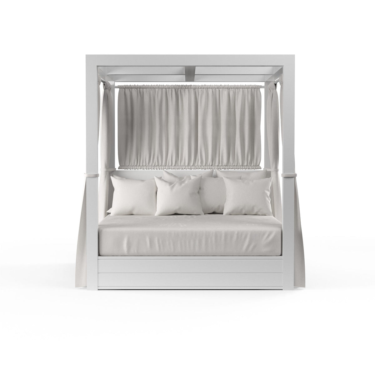 Sunset West Newport Resort King Daybed in Cast Silver, No Welt — View 4