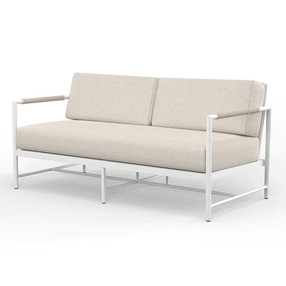 Sunset West Sabbia Loveseat in Echo Ash, No Welt — View 6
