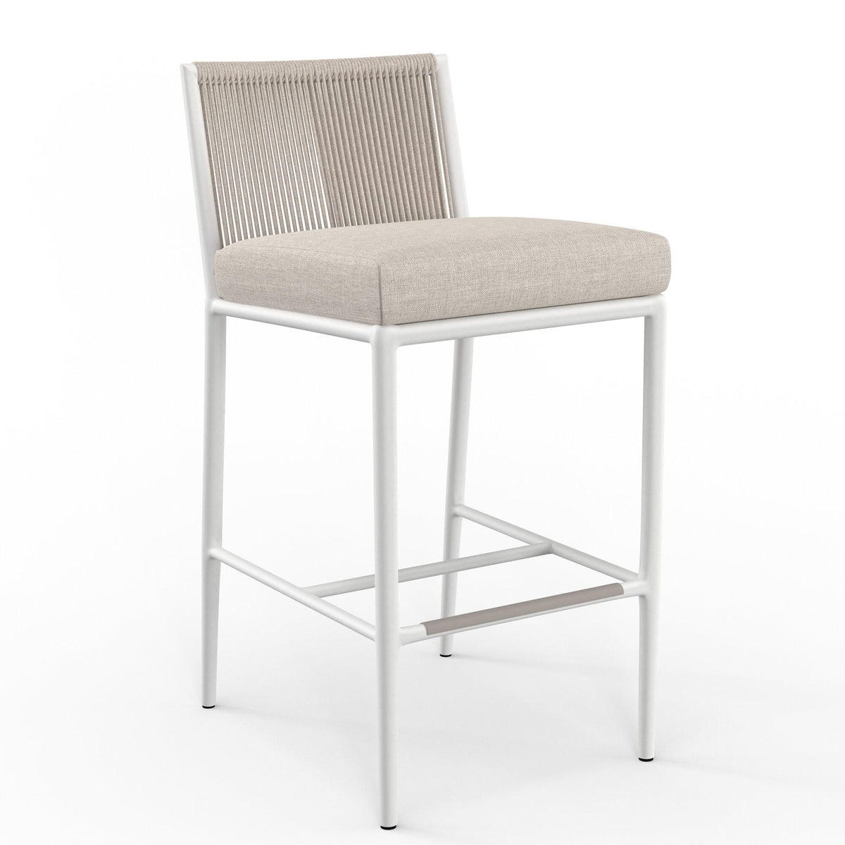 Sunset West Sabbia Counterstool in Echo Ash, No Welt — View 4