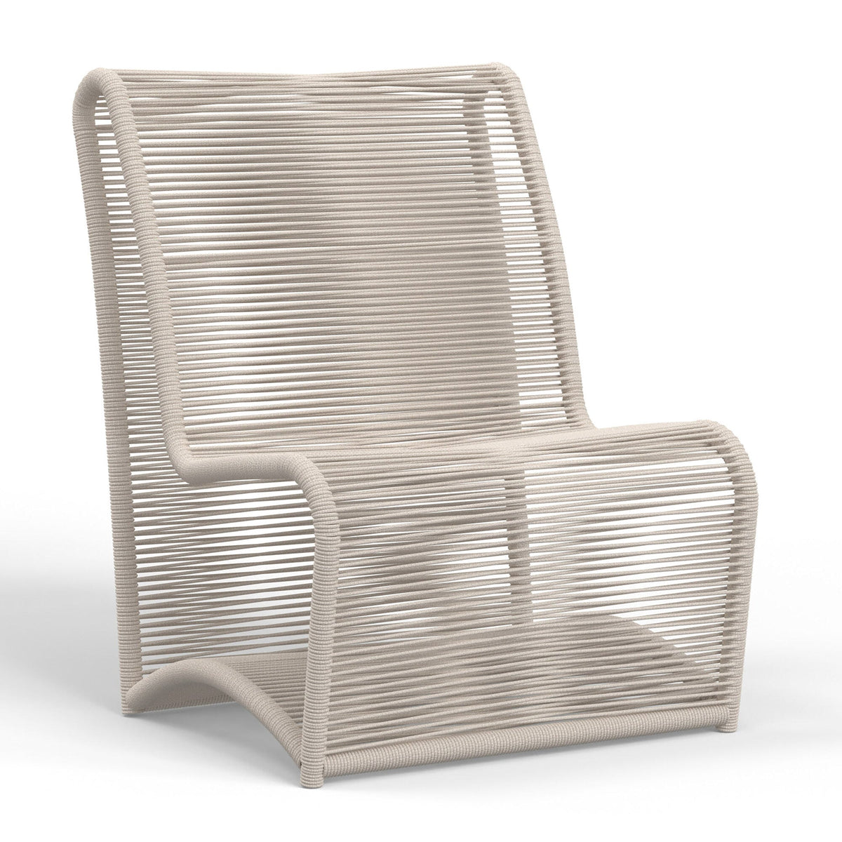 Sunset West Bazaar Sand Armless Club Chair — View 2