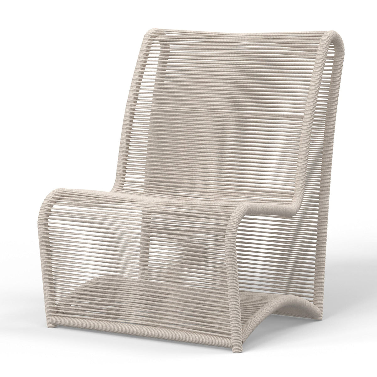 Sunset West Bazaar Sand Armless Club Chair — View 3
