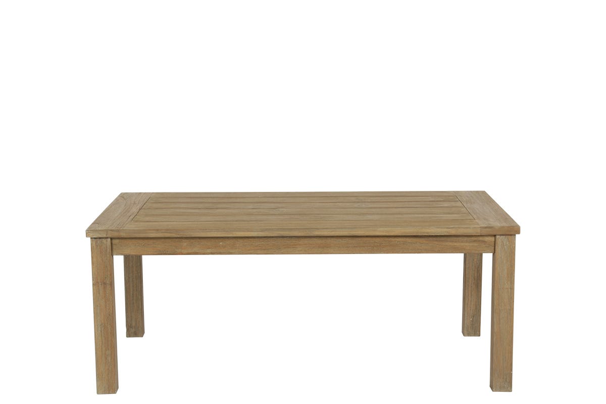 Sunset West Coastal Teak Rectangular Coffee Table