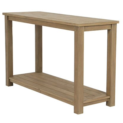 Sunset West Coastal Teak Sofa Table — View 3