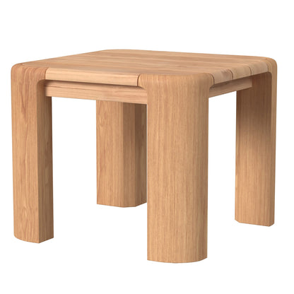 Sunset West Natural Teak Maui End Table — View 9